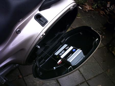 radio plaatsen ST1100 pan european