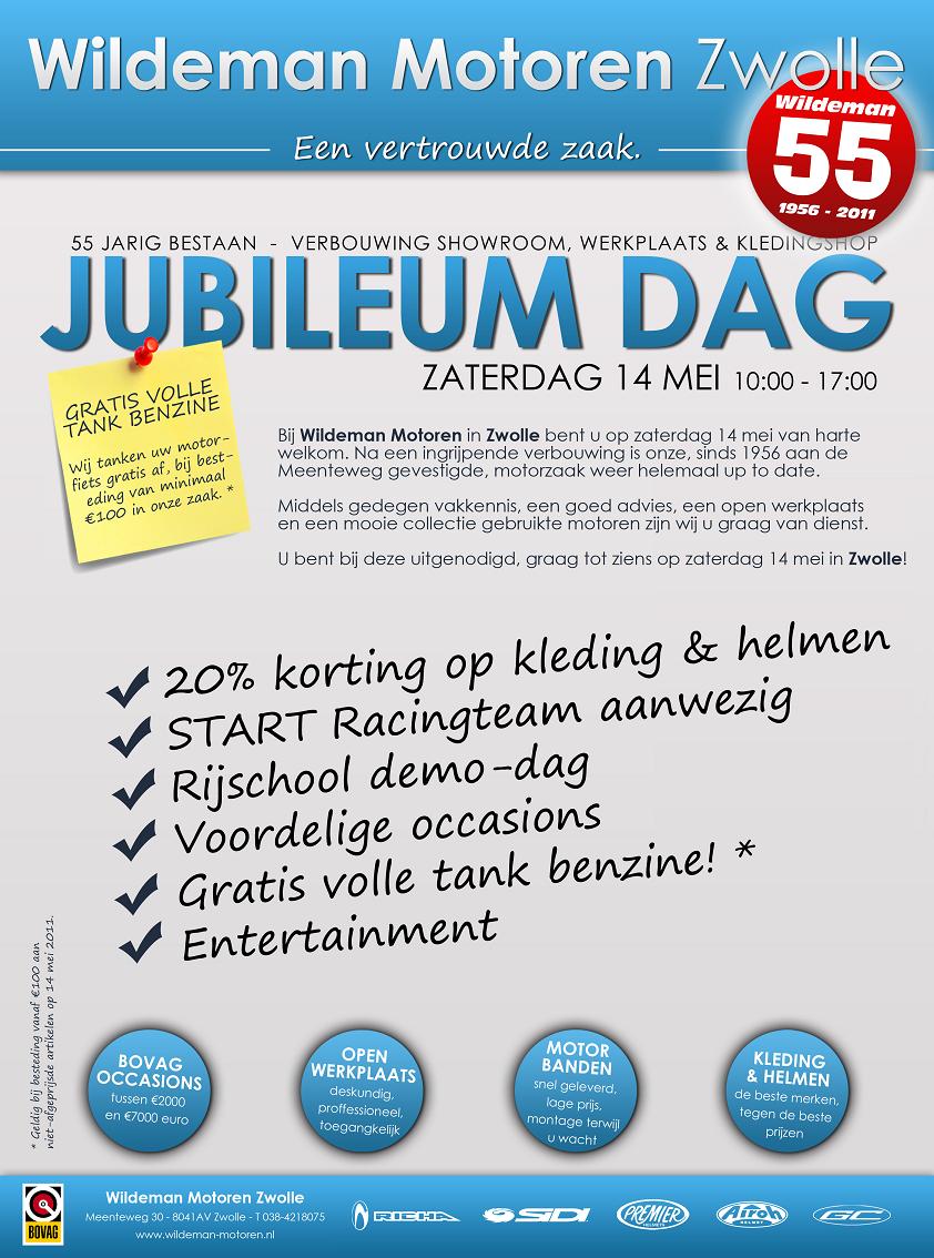 Jubileumdag Wildeman Motoren Zwolle