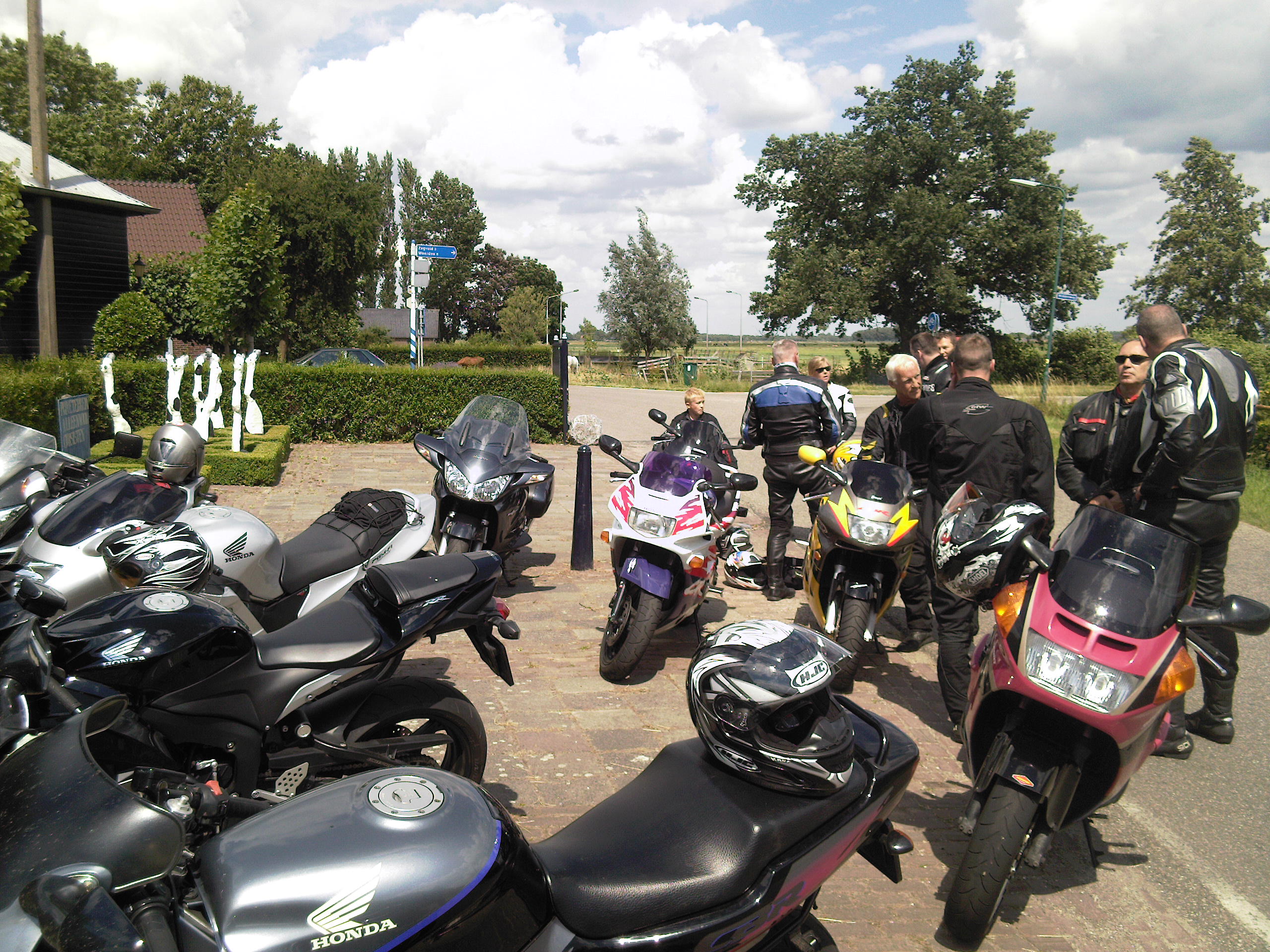 Lid van een motorclub?
