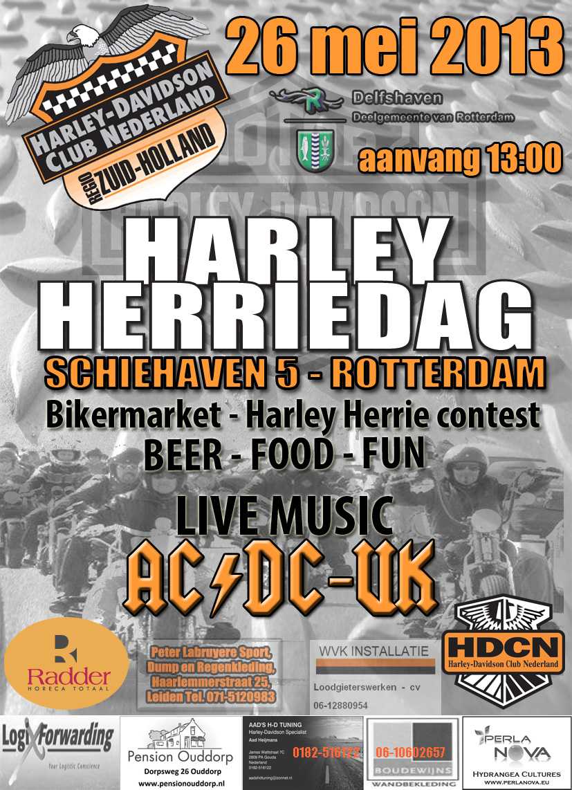 Harley Herriedag 2013 Rotterdam