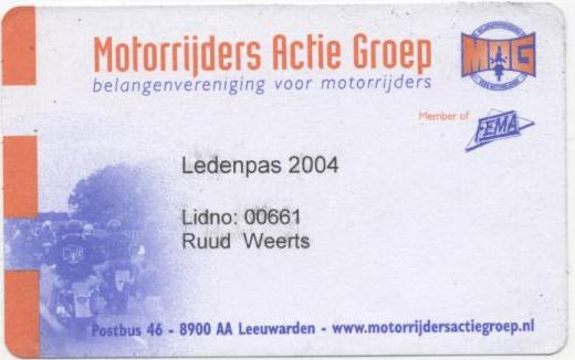 Wie is er lid van de MAG?