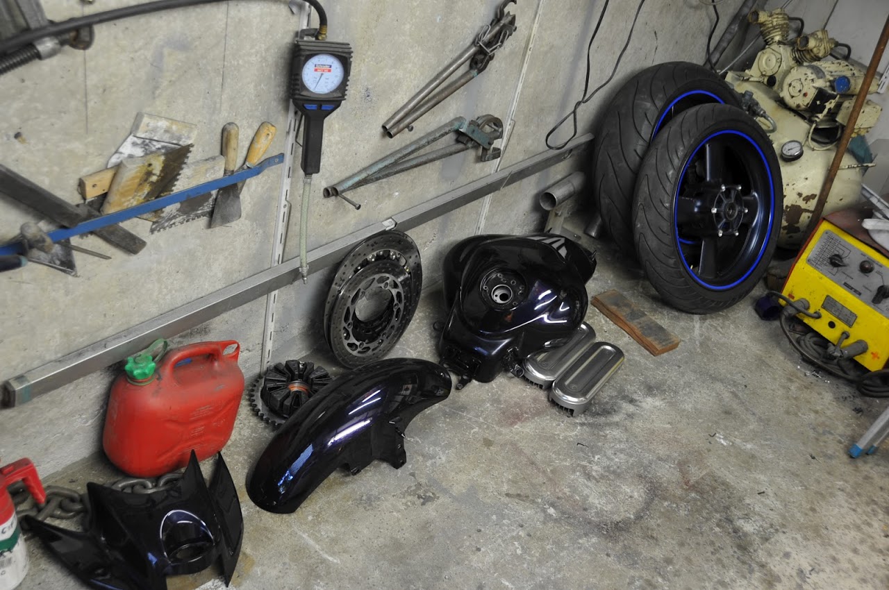 MT01 van standaard tot special paint bike