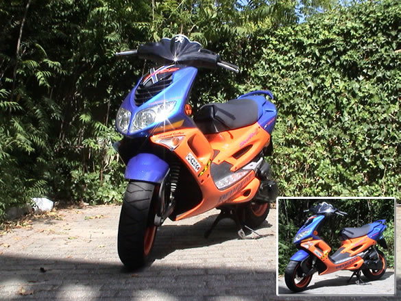 Strakke Peugeot SpeedFight X-Race