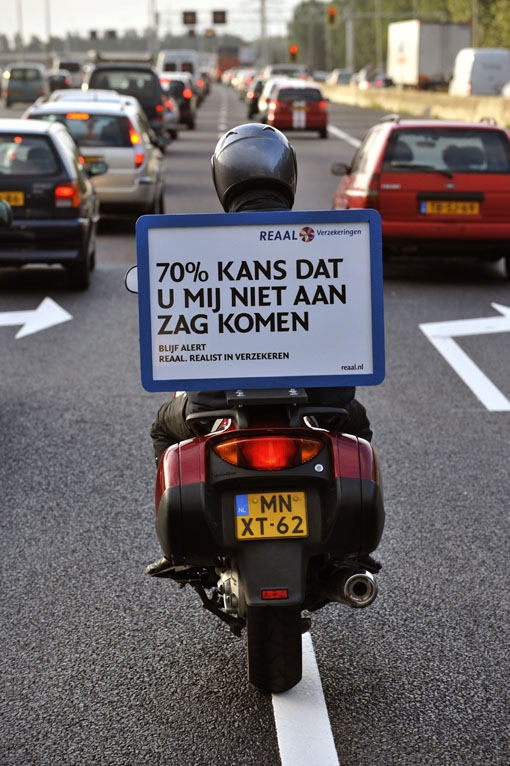 Wie wil er reclamerijden?