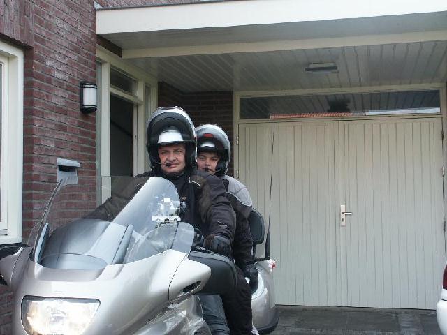 kind achterop