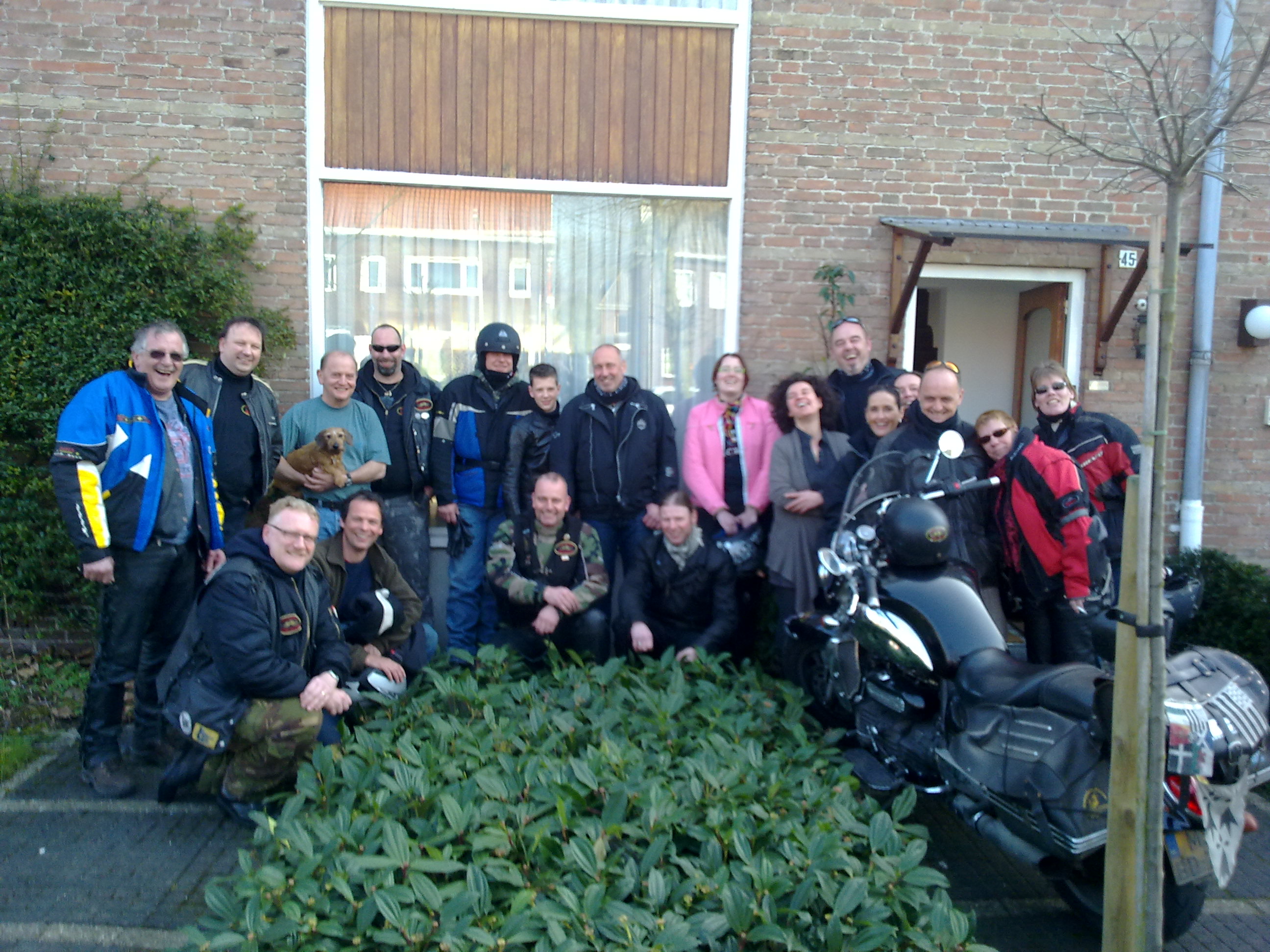 Lid van een motorclub?