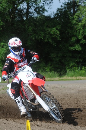 Motorcrosstraining incl. huurmotor 23 mei 2014