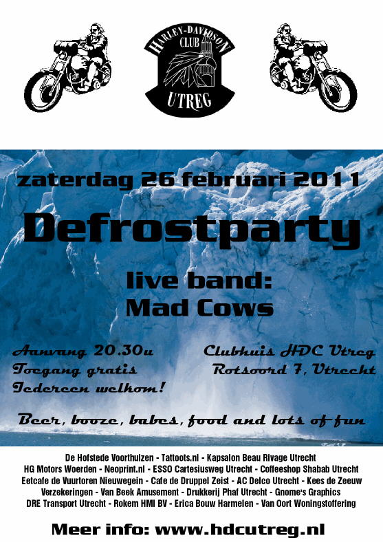 Defrostparty HDC Utreg