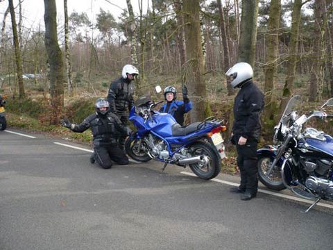 Lid van een motorclub?