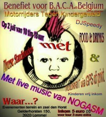 Benefiet B.A.C.A. Belgie