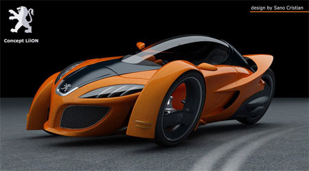 Peugeot 3 wieler Design Competitie
