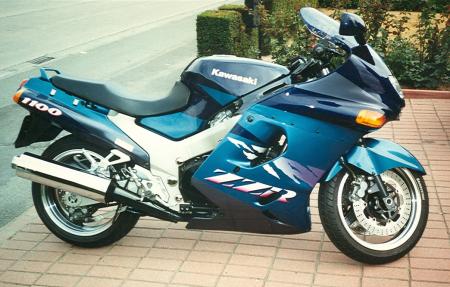 Aangeboden  ZZR1100 - 7000km